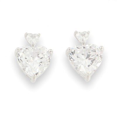 Orecchini Domar Gioielli Donna ORECCHINI ARGENTO 925 in Argento Cubic Zirconia EZB107413 - EZB107413